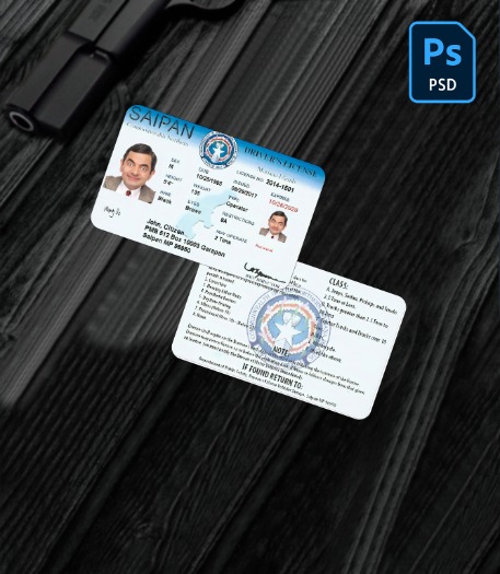 Northern Mariana Islands Saipan driving license PSD